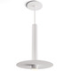 Combi Pendant with Decorative Aluminum Plate