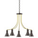 J-Series Flare Chandelier