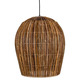 Rattan Bulb Pendant