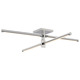 Axis Linear Semi Flush Ceiling Light