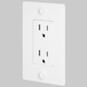 Buster + Punch Complete Metal Duplex Outlet