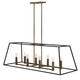 Fulton Double Linear Chandelier