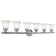 Neptune 6 Bathroom Vanity Light