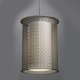 Clarus Round Shade Geometric Cutout Pendant