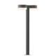 Reals Double PC FH/FW Outdoor Bollard Light