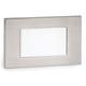 120V LED130 Horizontal Step / Wall Light with Lens