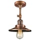 Railroad Adjustable Semi Flush Ceiling Light