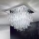 Avir Tiered Semi Flush Ceiling Light