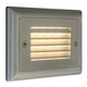 Horizontal Louver Step Light with Amber Diffuser