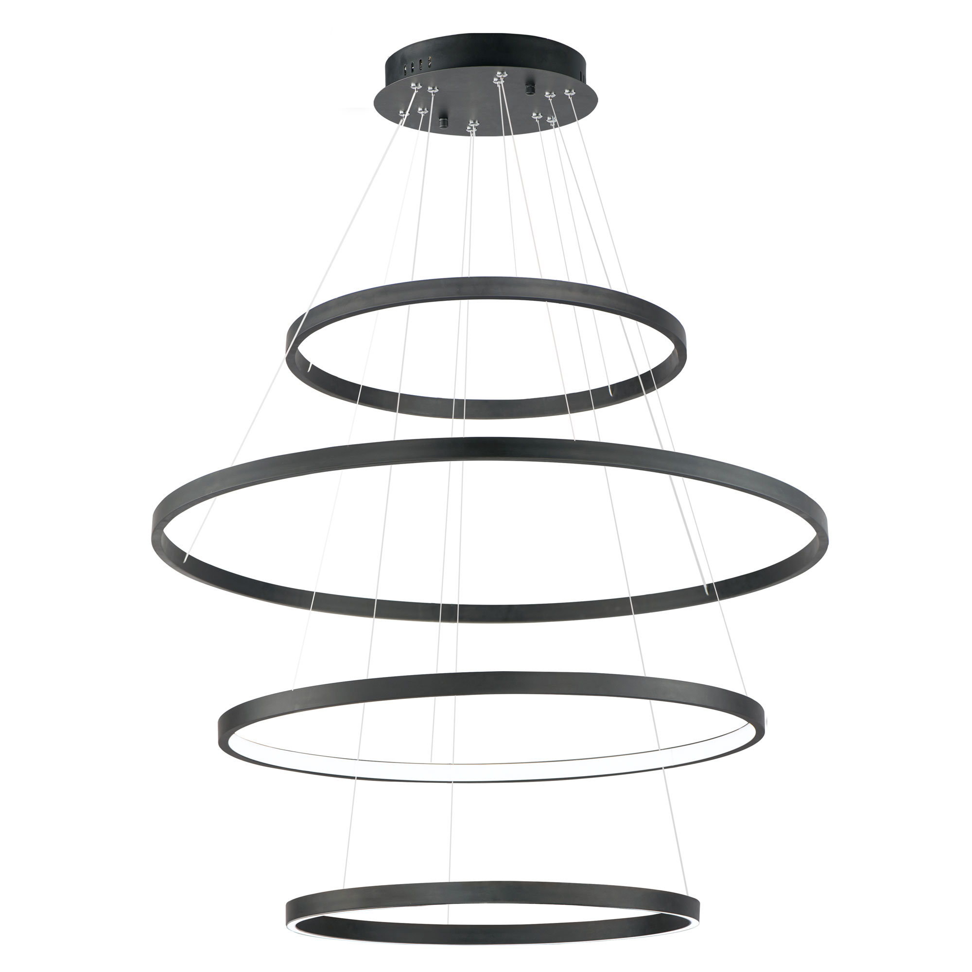 Groove Four Tier Pendant by Et2 | E22729-BK | ET21023808