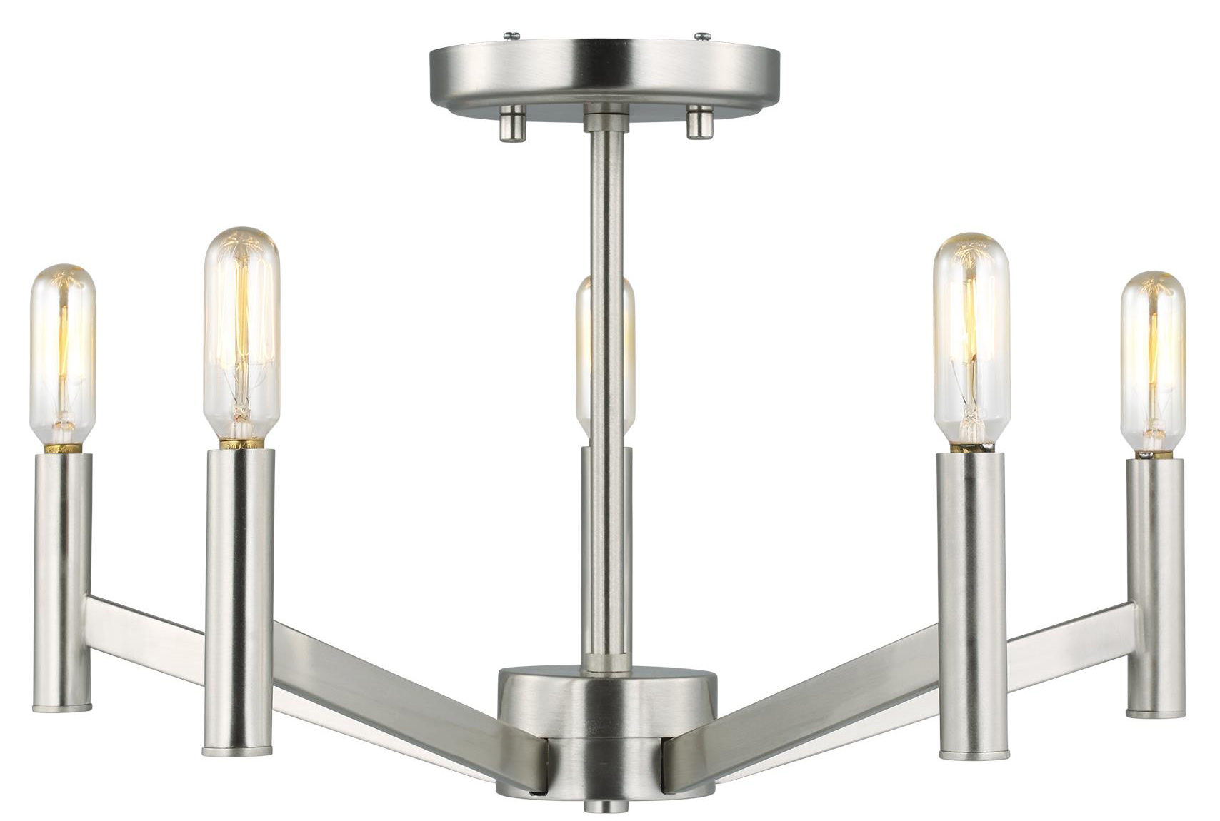 Nodes Semi Flush Ceiling Light