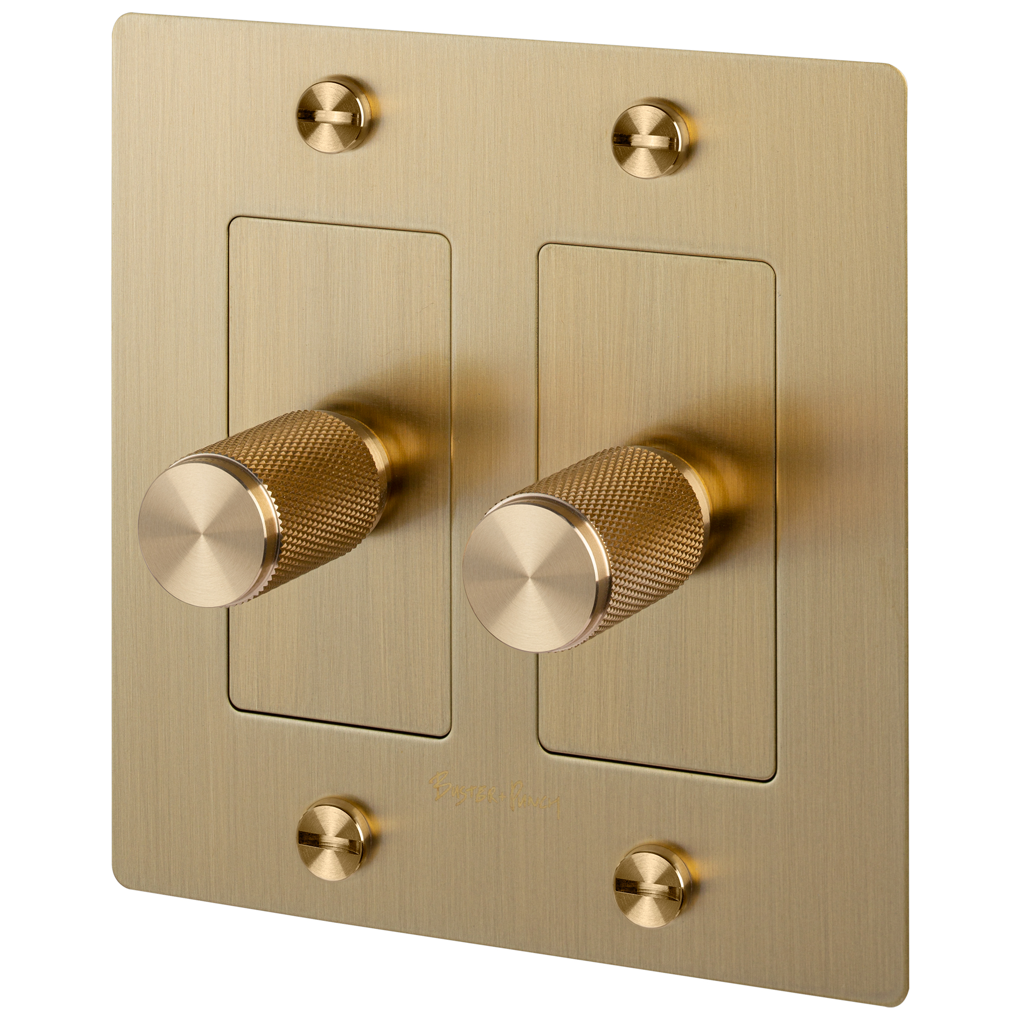 Buster + Punch Complete Metal Dimmer Switch by Buster + Punch |  LC-2G-DIMMER-BRASS | BPU1085762