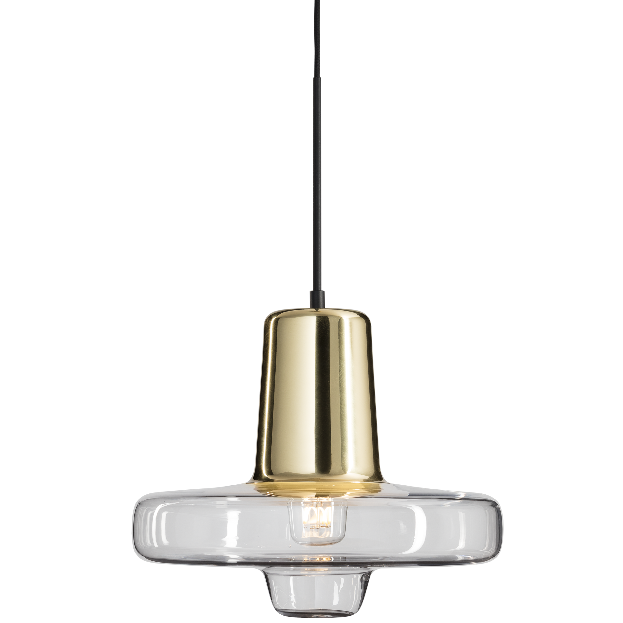 Dakota Brass Sconce Bathroom Vanity Light with Small Brass Dome