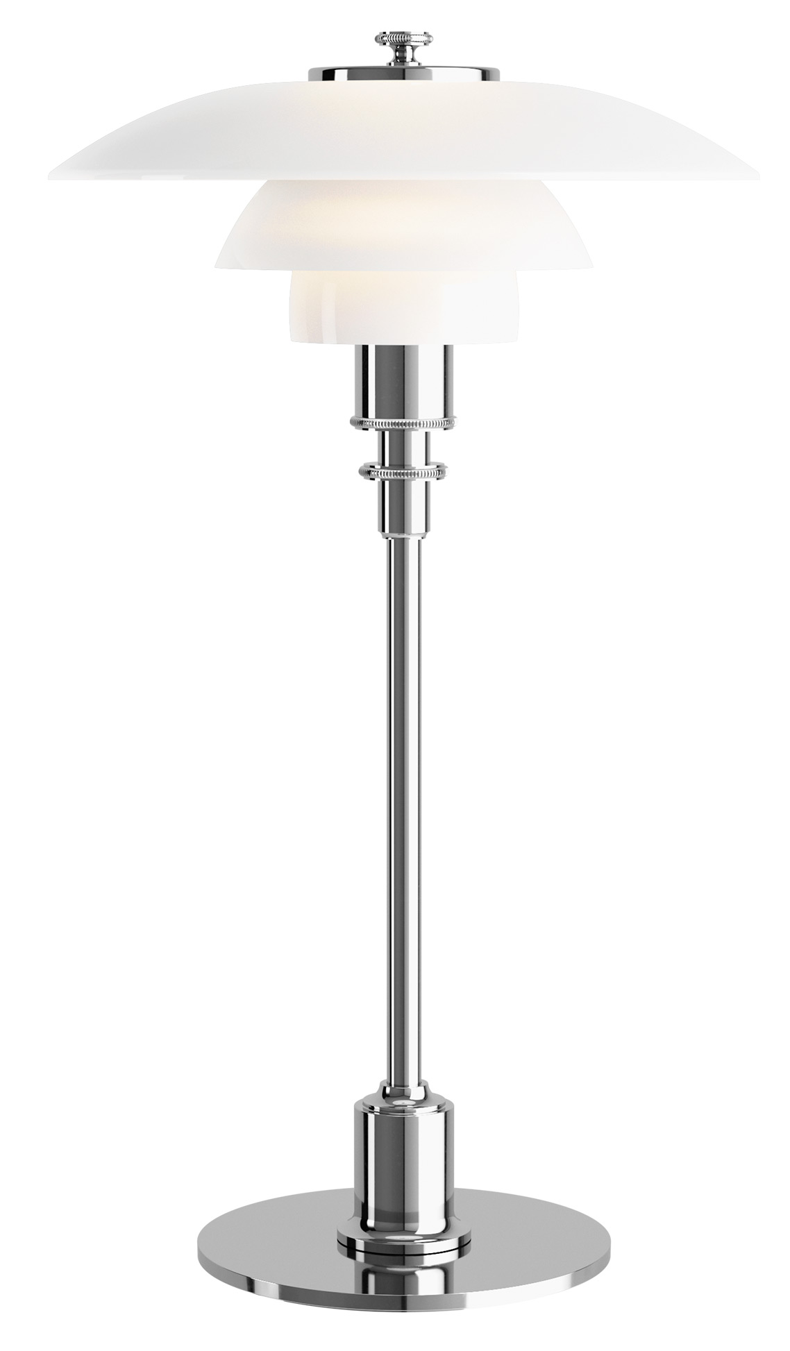 Panthella 250 Table lamp LED Metallic Louis Poulsen, chrome