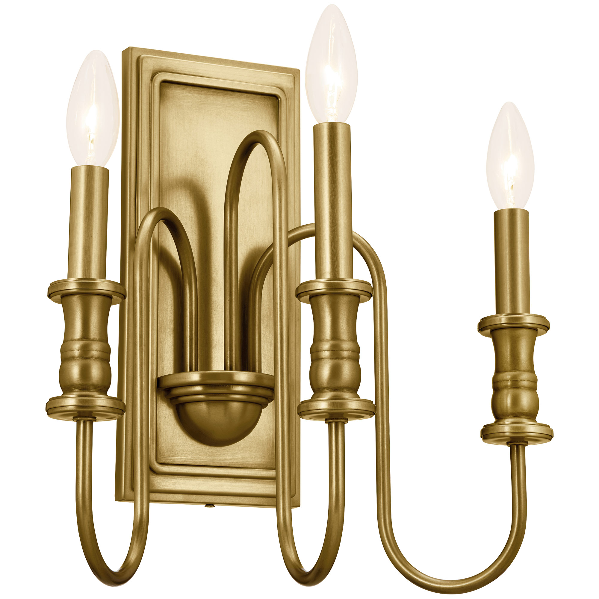 Karthe Wall Sconce by Kichler, 52473NBR