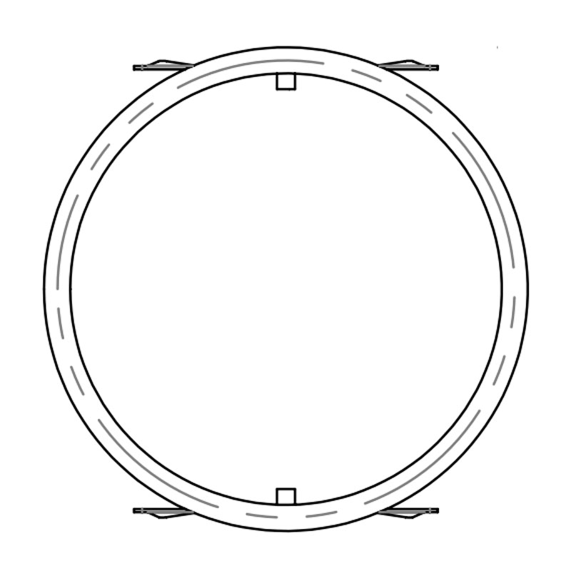 ECO 3IN Round Flangeless Mud-In Plate by CSL | ED3-R-TL | CSL1172925