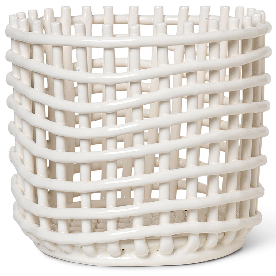 Ceramic Basket by Ferm Living | FERM-110134202 | FRM1202911