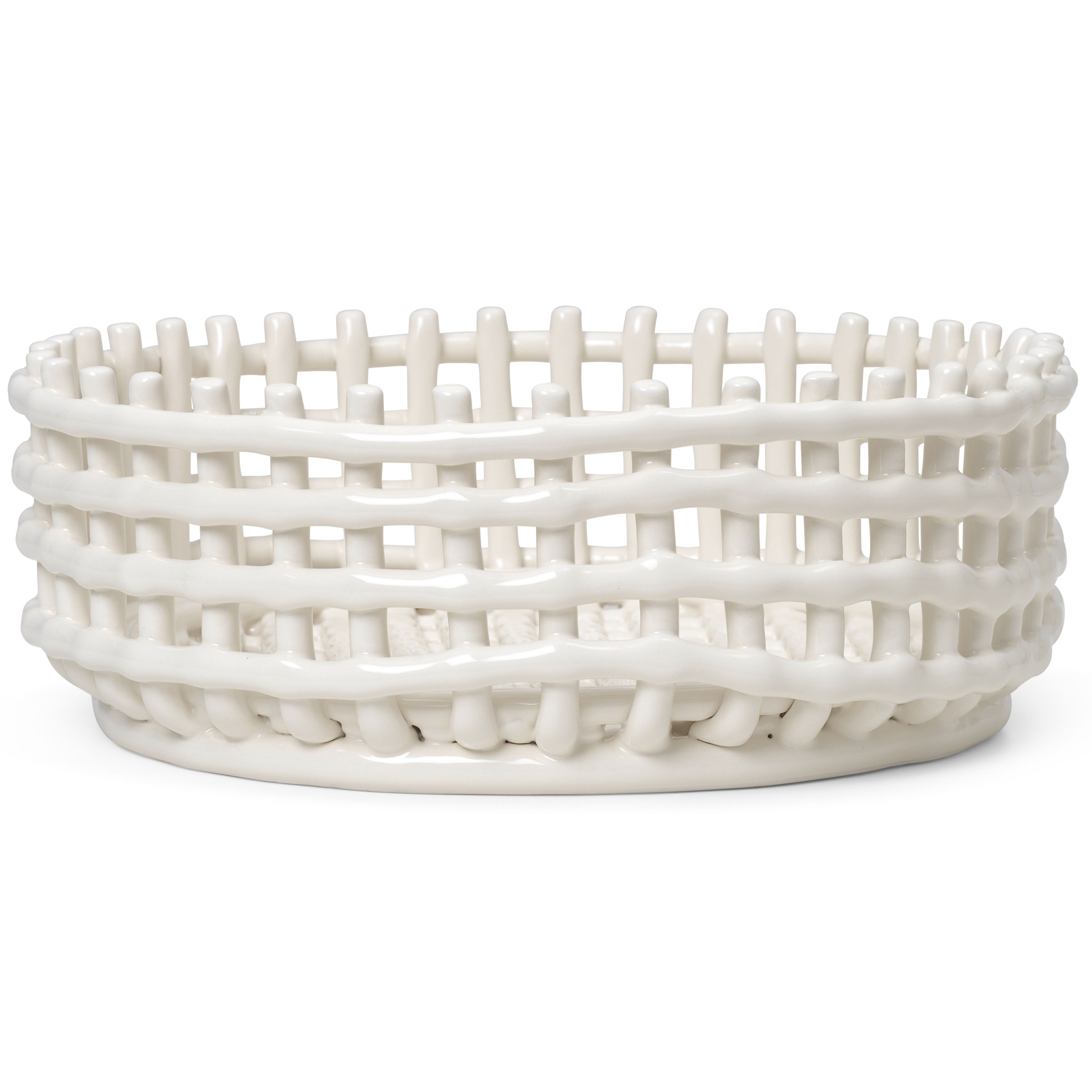 Ceramic Centerpiece Basket by Ferm Living | FERM-1104263533