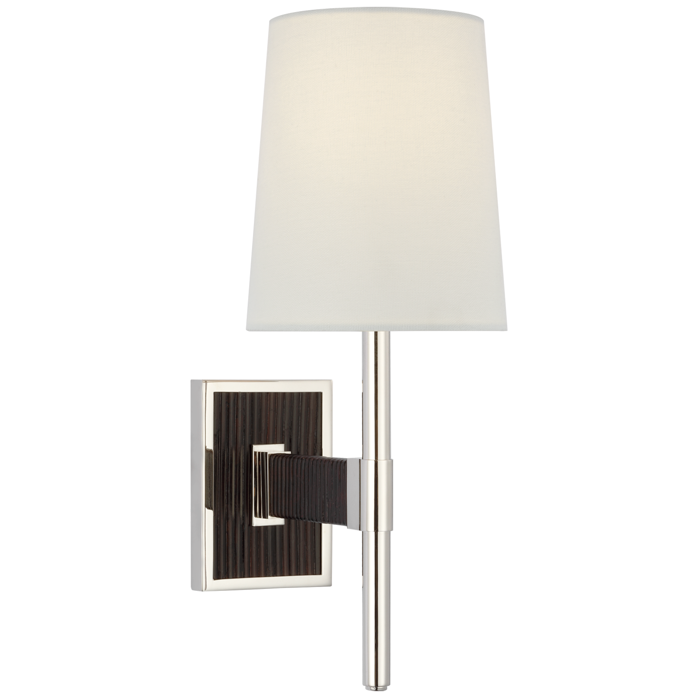 Elle Wall Sconce by Visual Comfort Signature, SK 2555PN/BRT-L