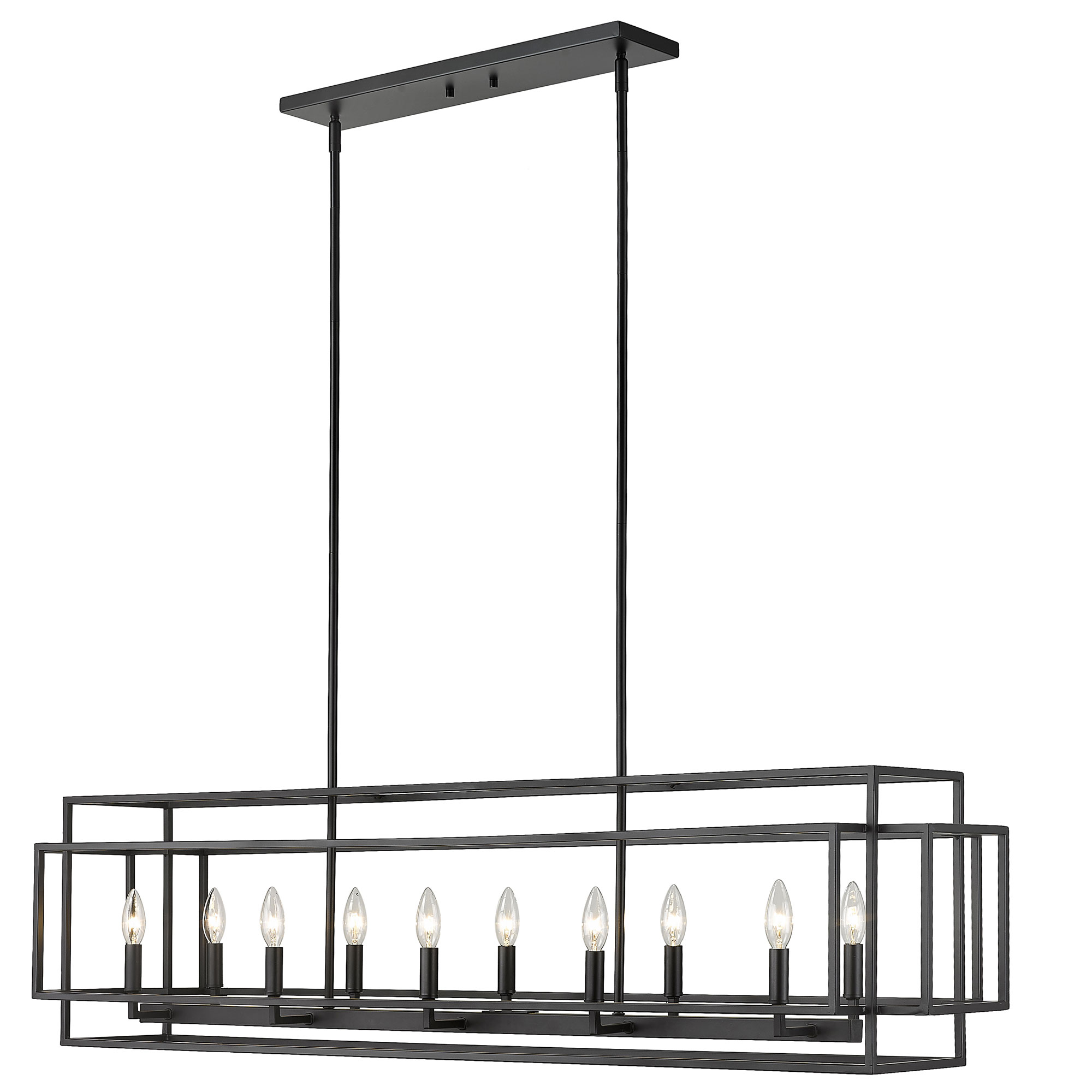 Titania Linear Chandelier by Z-Lite | 454-54L-MB | ZLT1257274