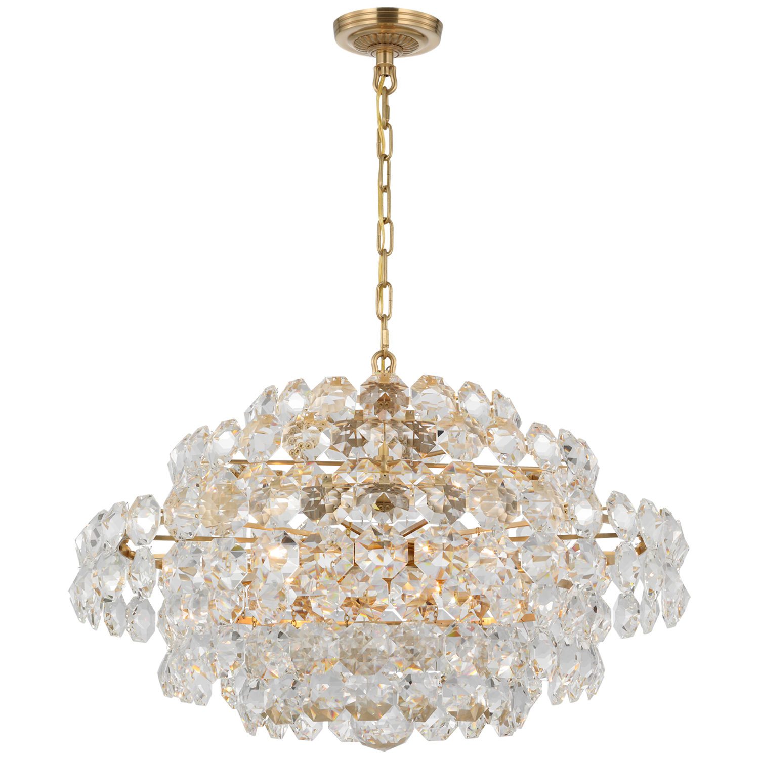 Sanger Chandelier by Visual Comfort Signature ARN 5105HAB CG