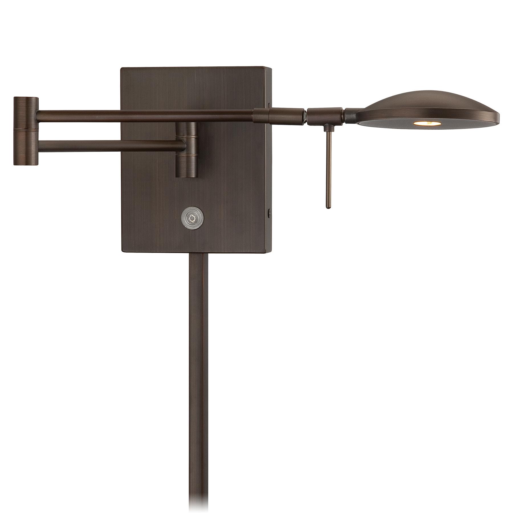 Georges LED Round Head Reading Room Swing Arm Wall Sconce by George Kovacs  P4338-647 GKV201552