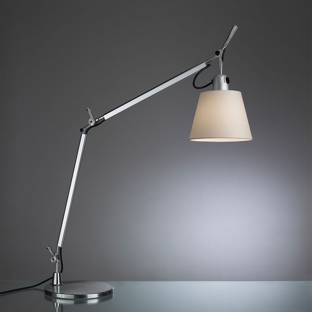 Tolomeo Shade Desk Lamp with Base by Artemide | TLS0000 | ART51275