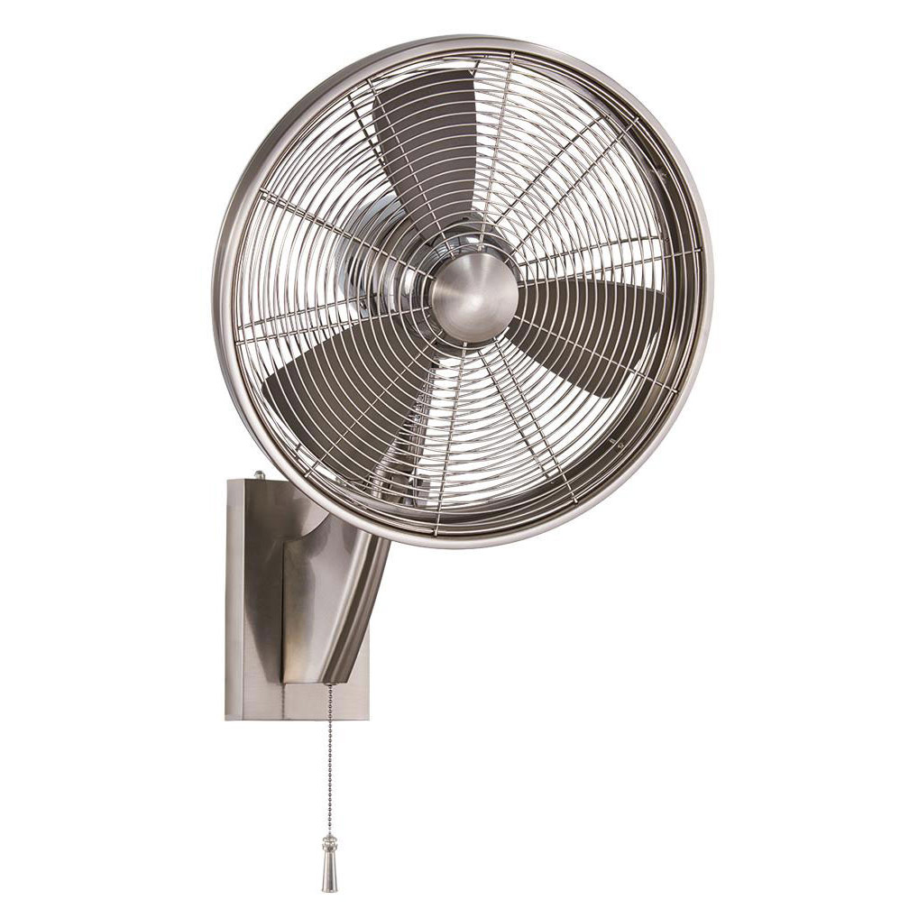Anywhere Oscillating Outdoor Wall Fan by Minka Aire | F307-BN | MKA536093