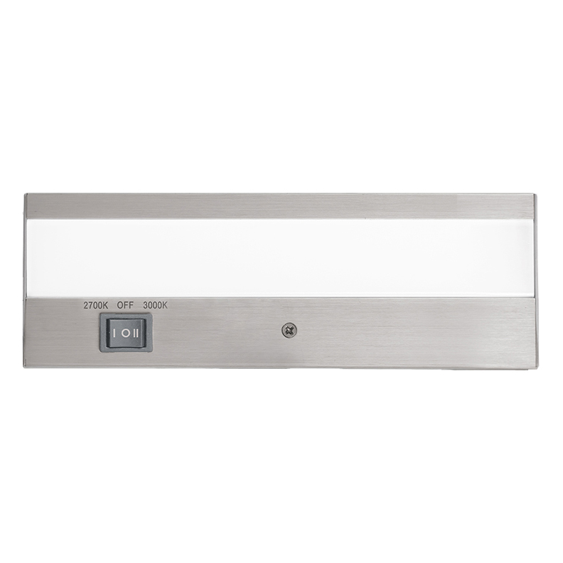 Duo AC-DC Color-Select Undercabinet Light by WAC Lighting BA-ACLED8-27/30AL  WAC557897