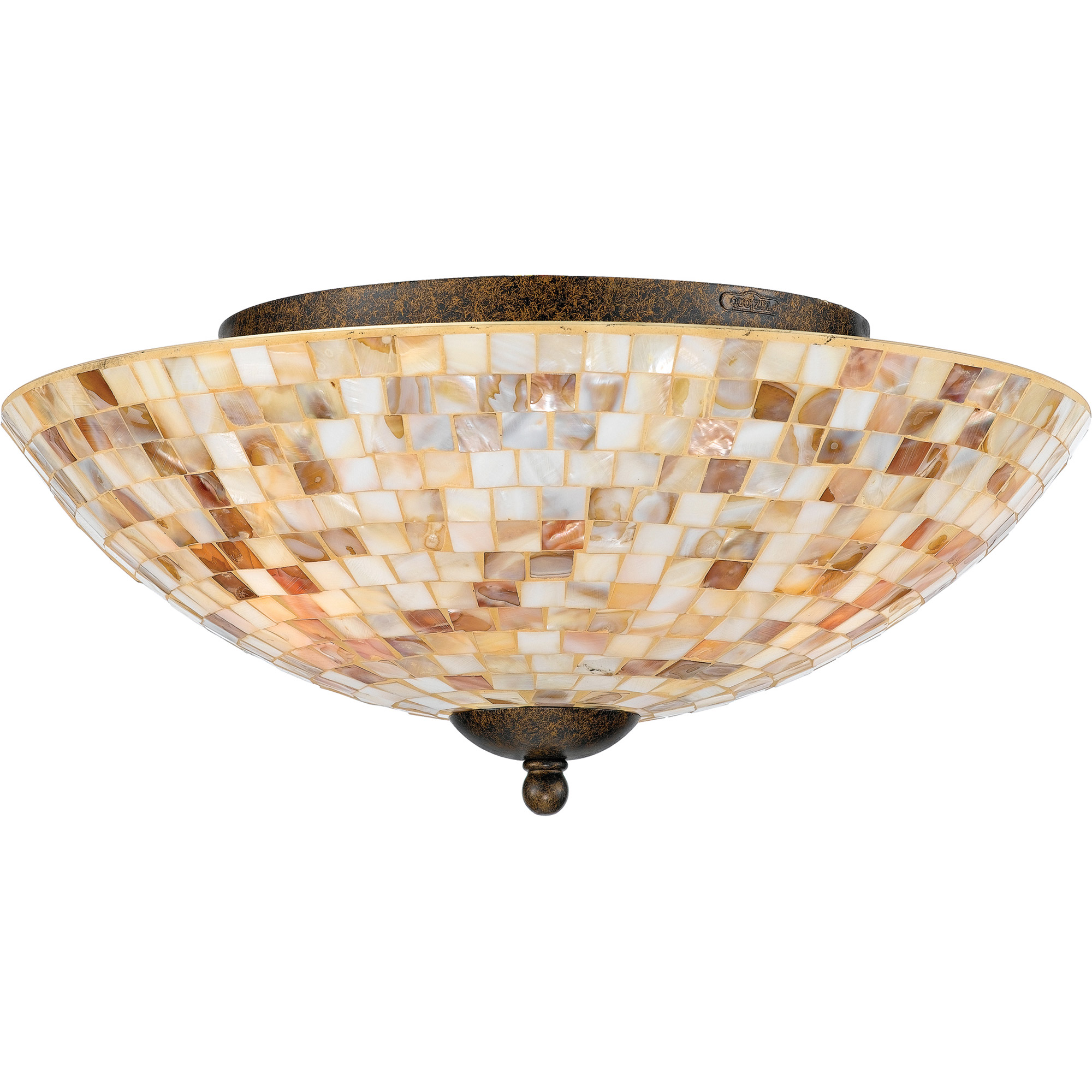 Monterey Mosaic Ceiling Flush Light By Quoizel My1613ml