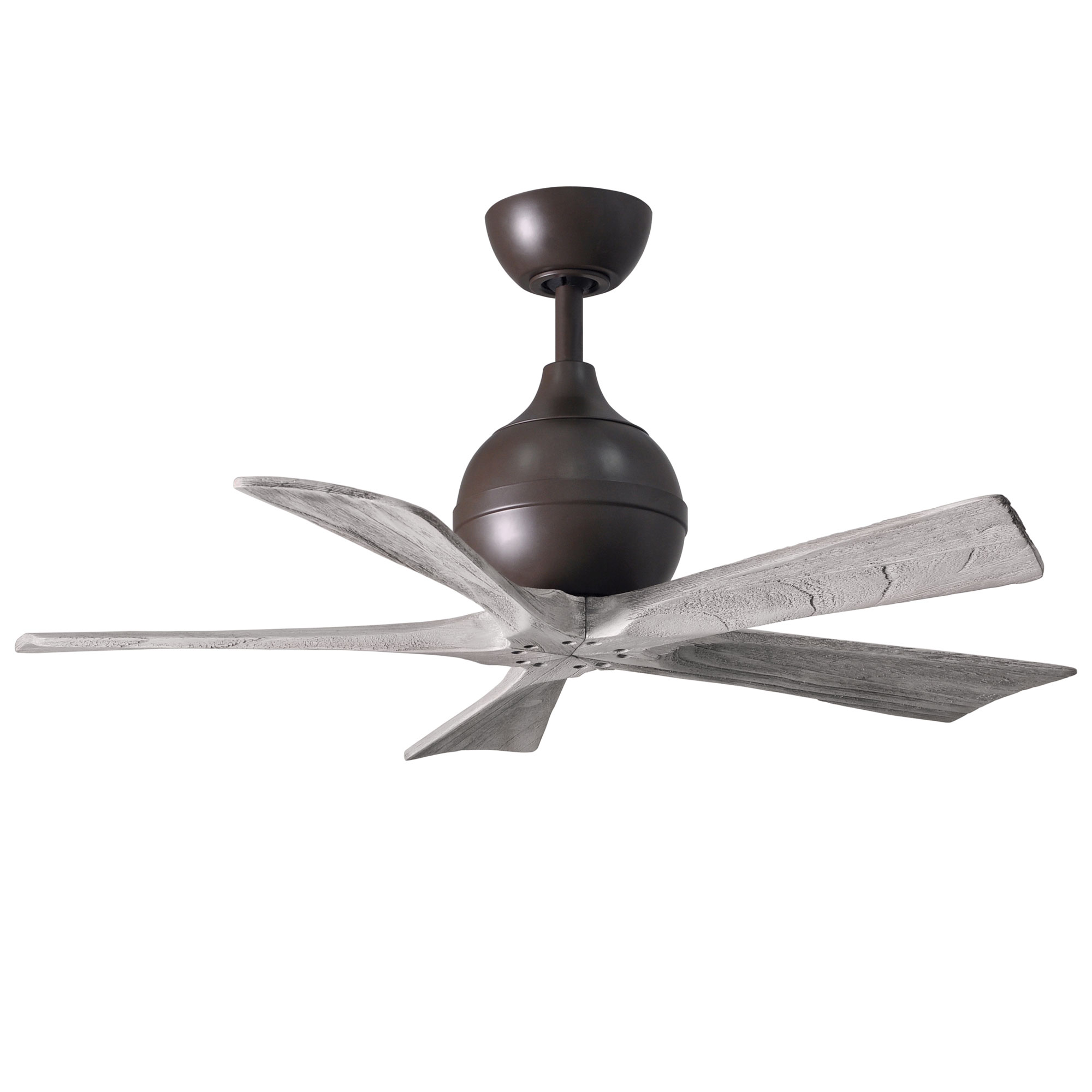 Irene Ceiling Fan By Matthews Gerbar Atlas Ir5 Tb Bw 42