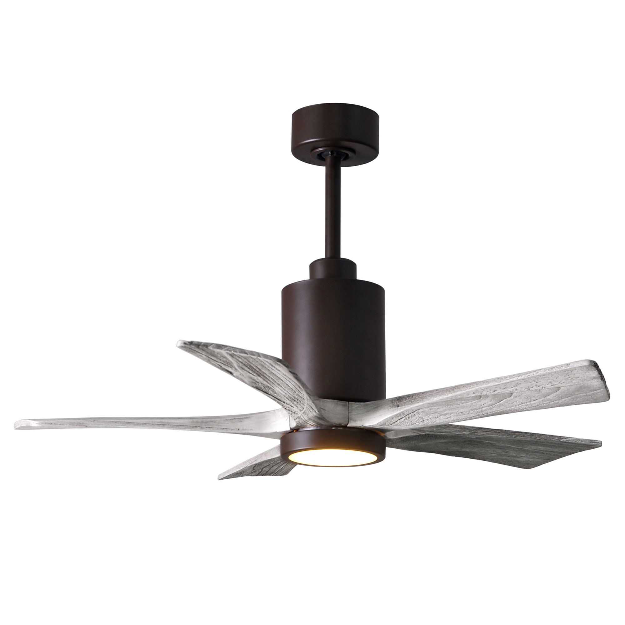 Patricia Outdoor Ceiling Fan With Light By Matthews Gerbar Atlas Pa5 Tb Bw 42