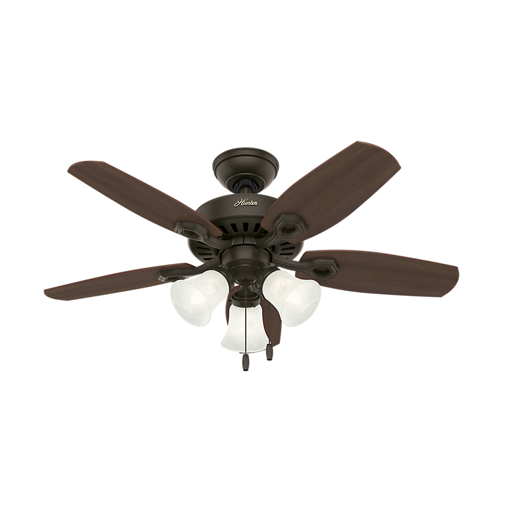 Builder Ceiling Fan With Light By Hunter Fan Hun 52107