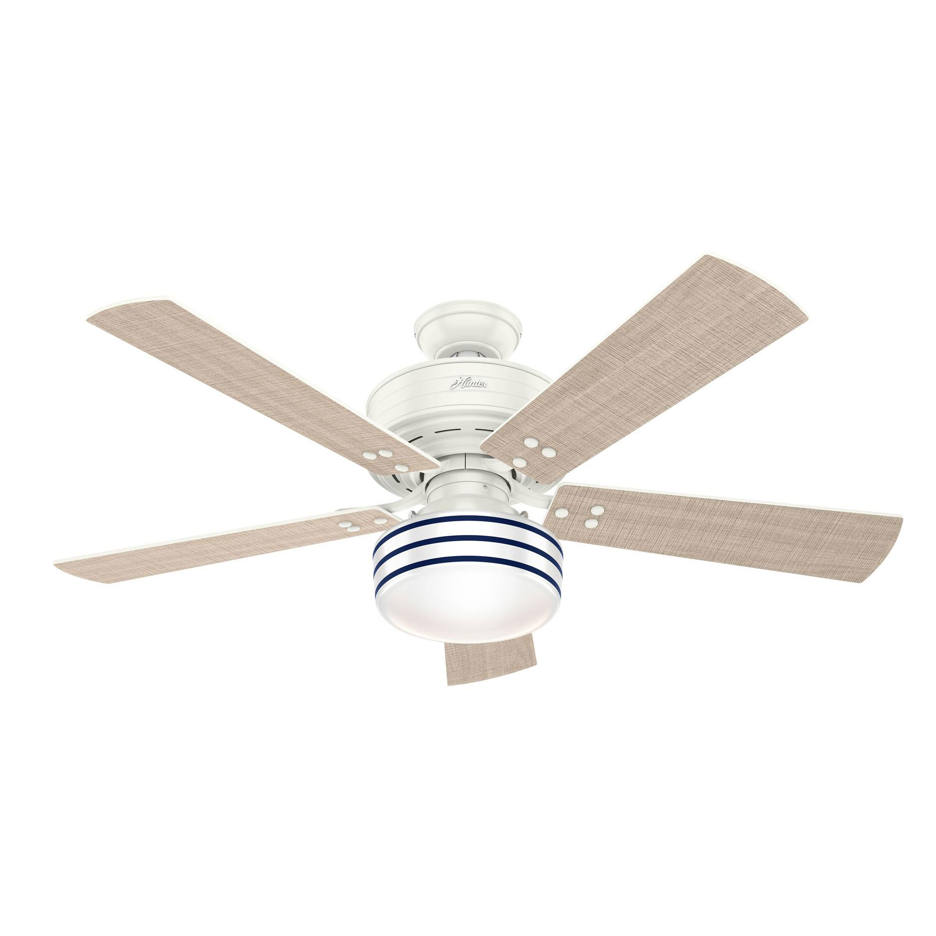 Cedar Key Indoor Outdoor Ceiling Fan With Light By Hunter Fan