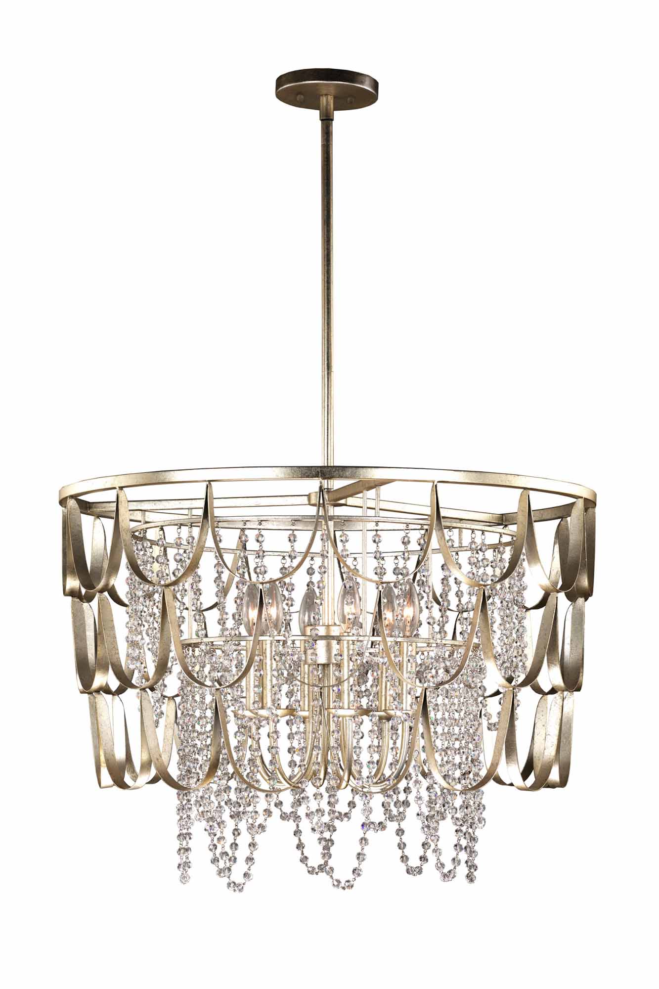 Dulce Pendant / Semi Flush by Kalco | 508851CSL | KAL832282