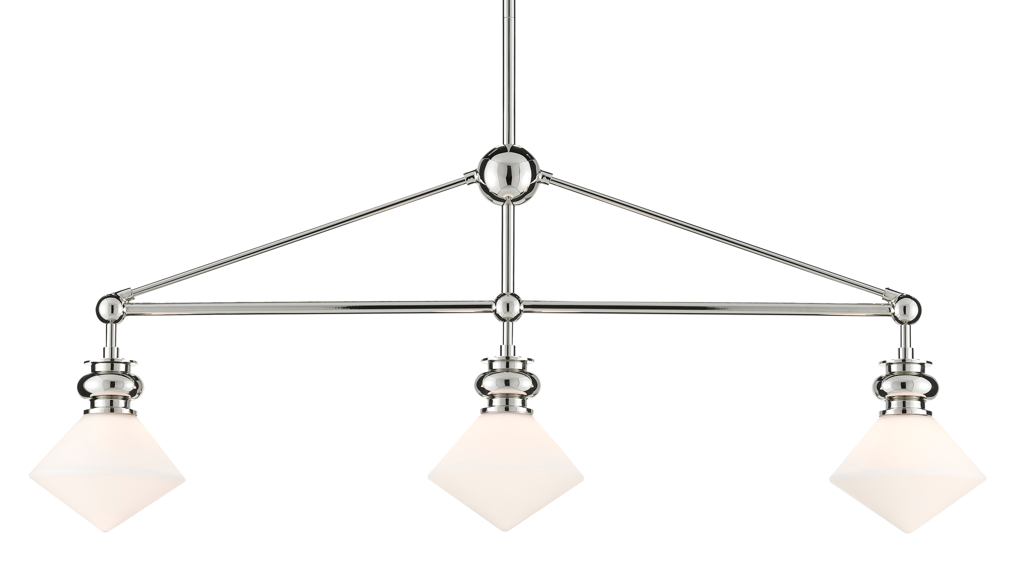 Rycroft Linear Chandelier by Currey and Company | 9000-0614-CC