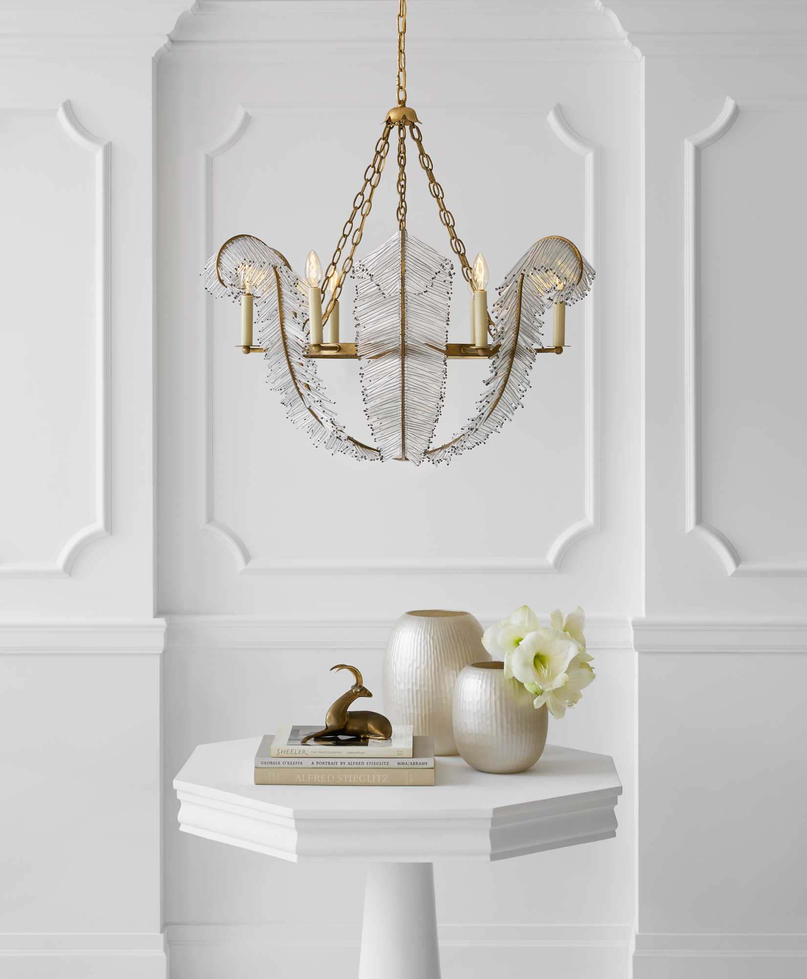 Visual Comfort Signature Canada - Six Light Chandelier - Venetian