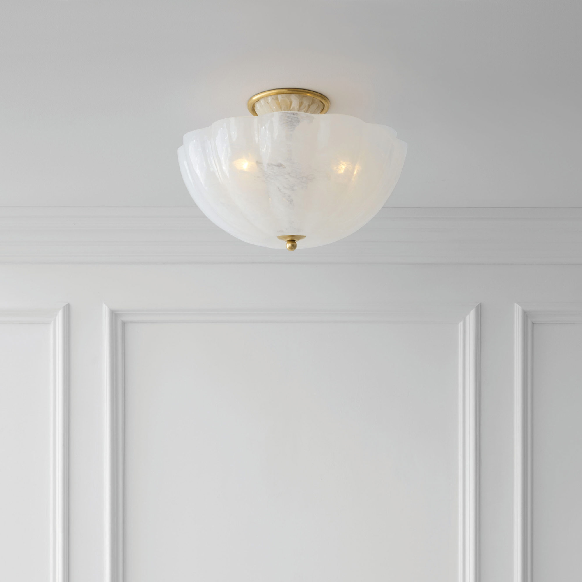 Rosehill Semi Flush Ceiling Light by Visual Comfort Signature